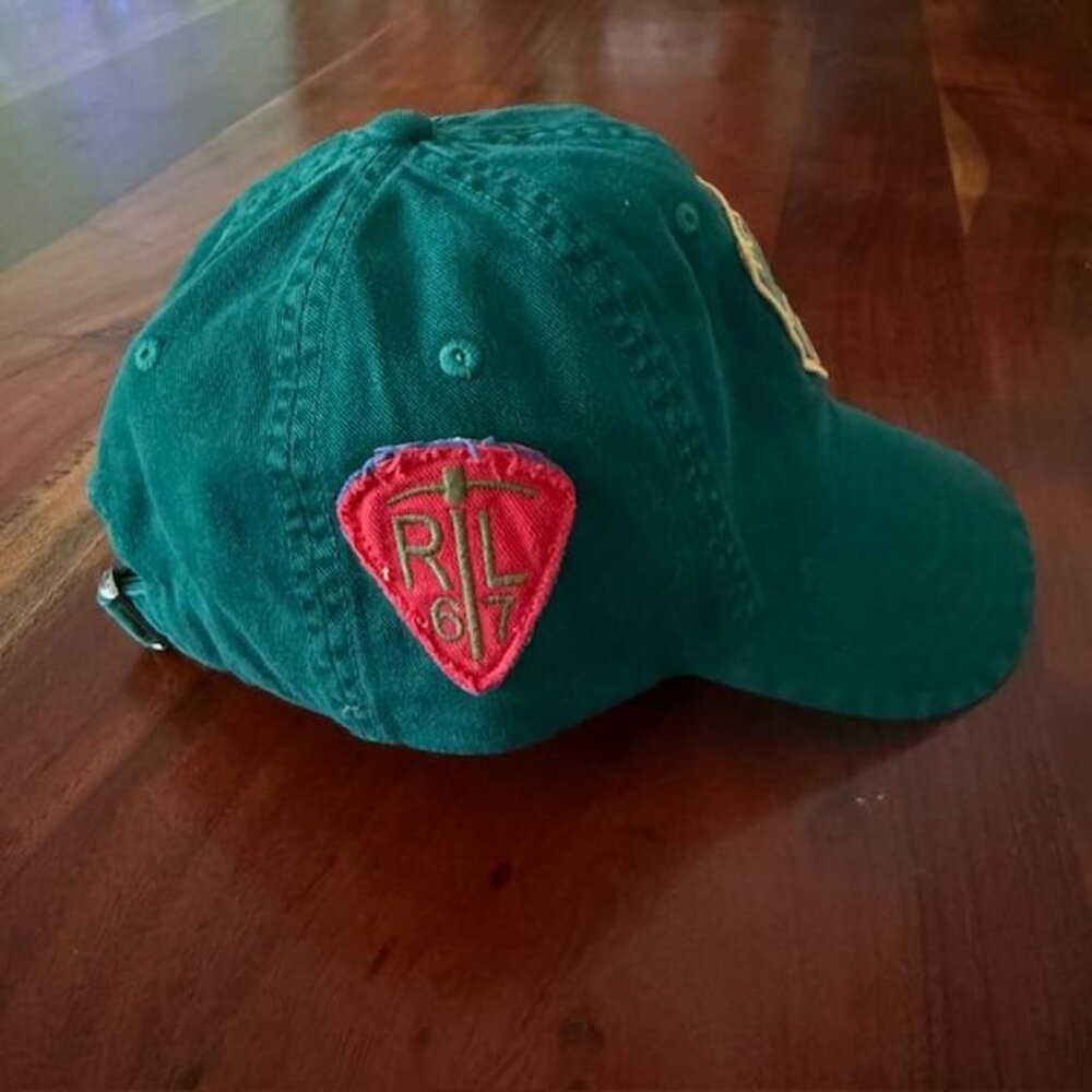 NWT POLO RALPH LAUREN 1 OF 1 CANOE KAYAK CLUB RL67 RL32 PATCH STRAPBACK CAP HAT - Picture 5 of 10
